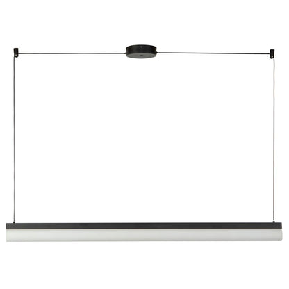 Kuzco Nio 45" Black Dimmable LED Linear Pendant, Black