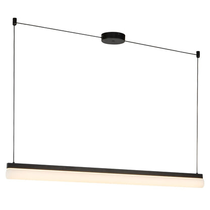 Kuzco Nio 45" Black Dimmable LED Linear Pendant, Black