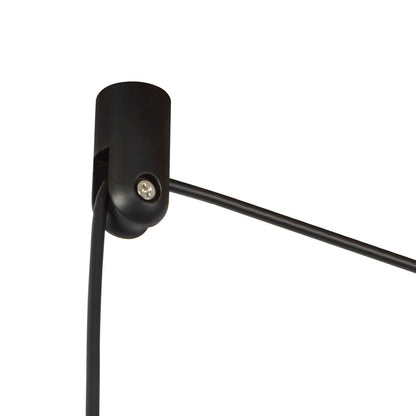 Kuzco Nio 45" Black Dimmable LED Linear Pendant, Black