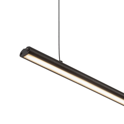 Kuzco Thread 10-ft LED Linear Pendant, 60W/RT, Black