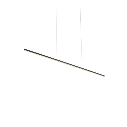 Kuzco Vega Minor 48" LED Linear Pendant, Black - LP18248-BK-UNV