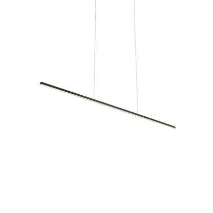 Kuzco Vega Minor 48" LED Linear Pendant, Black