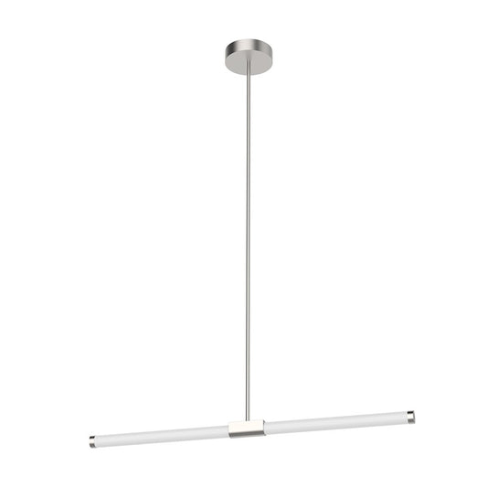 Kuzco Akari 37" LED Linear Pendant, Brushed Nickel - LP18537-BN-UNV