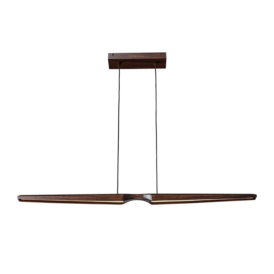 Kuzco Dakota 42" LED Linear Pendant, Walnut - LP21647-WT-UNV