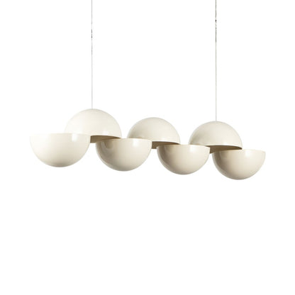 Kuzco Void 41" Pearl White Dimmable LED Linear Pendant, Pearl White