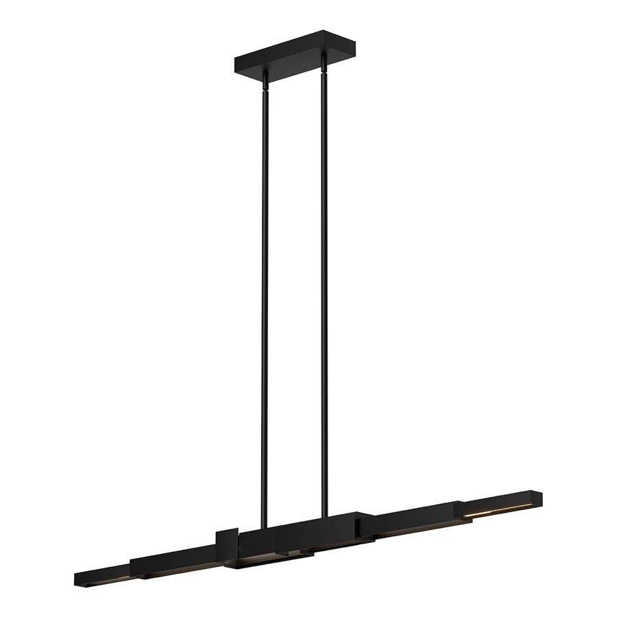 Kuzco Enzo 60" LED Linear Pendant, Black - LP29560-BK-UNV