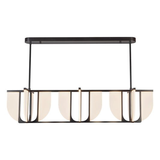 Kuzco Anders 59" Blk Dim LED Linear Pendant, Urban Brz - LP336359UB