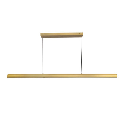 Kuzco Dottie 4-ft Gold Dim LED Linear Pendant, Brushed Gold - LP403148BG