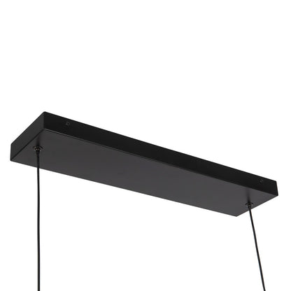 Kuzco Dottie 4-ft Black Dimmable LED Linear Pendant, Matte Black