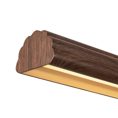 Kuzco Dottie 5-ft Brown Dimmable LED Linear Pendant, Walnut