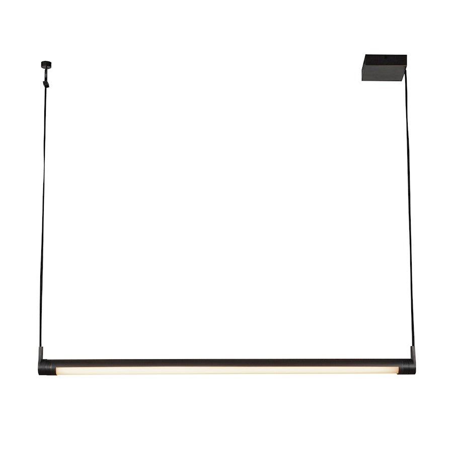 Kuzco Laurence 41" LED Linear Pendant, Urban Bronze/Frosted Acrylic - LP46841-UB