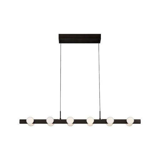 Kuzco Rezz 36" LED Linear Pendant, Black/Opal - LP63436-BK