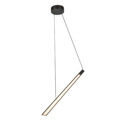 Kuzco Lex 24" LED Linear Pendant, Urban Bronze