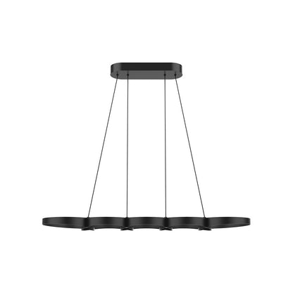Kuzco Maestro 38" LED Linear Pendant, Black - LP90838-BK-UNV
