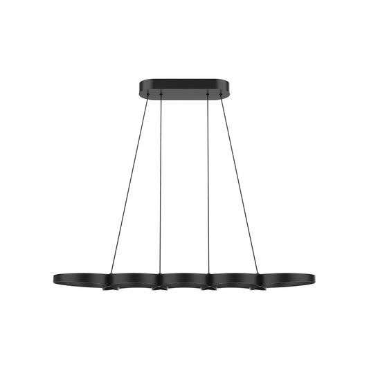 Kuzco Maestro 38" LED Linear Pendant, Black - LP90838-BK-UNV