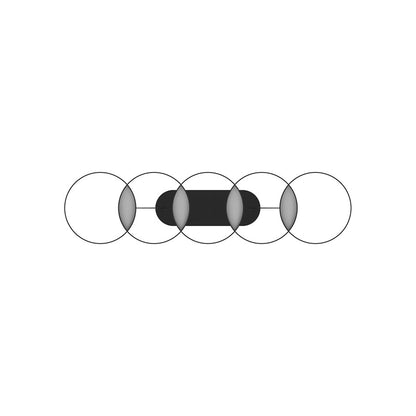 Kuzco Maestro 38" LED Linear Pendant, Black