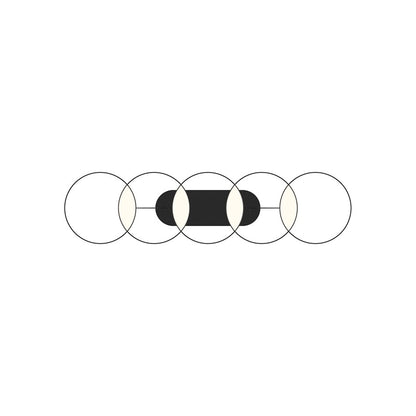 Kuzco Maestro 38" LED Linear Pendant, Black
