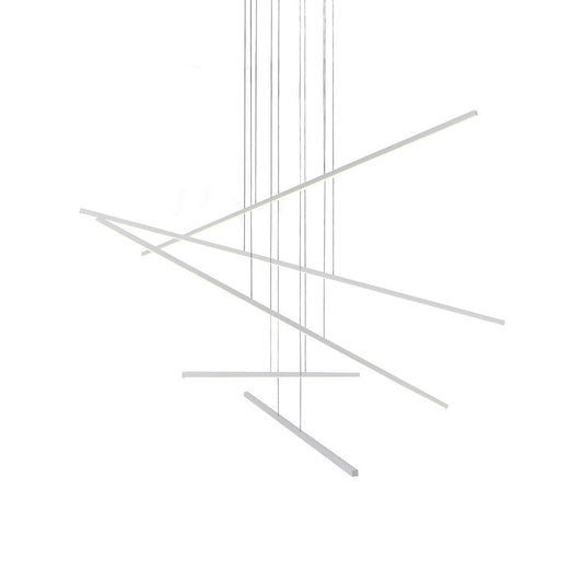 Kuzco Arkell 56" LED Multi Pendant, Black - MP28356-BK-UNV-010