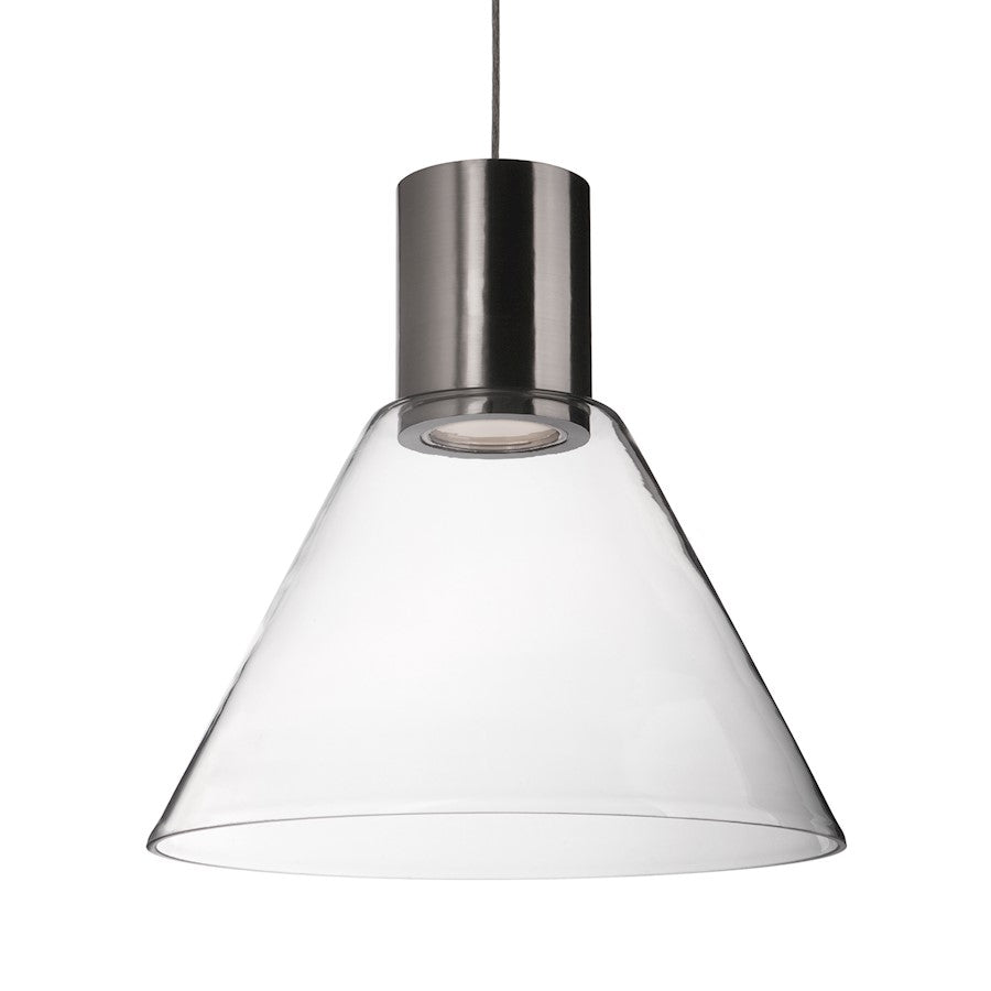 Kuzco Vanier 11" LED Pendant, Brushed Nickel - PD11612-BN