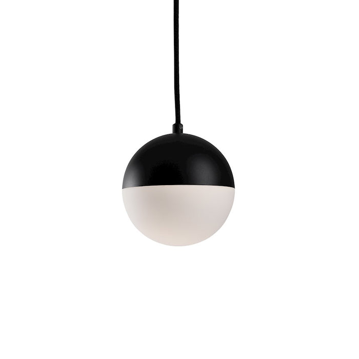 Kuzco Monae 6" LED Pendant, Black/Opal - PD11706-BK