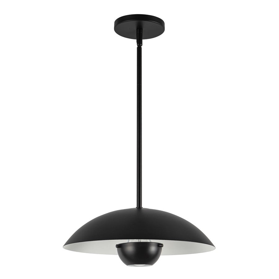 Kuzco Umbra 14" Black Pendant, Black