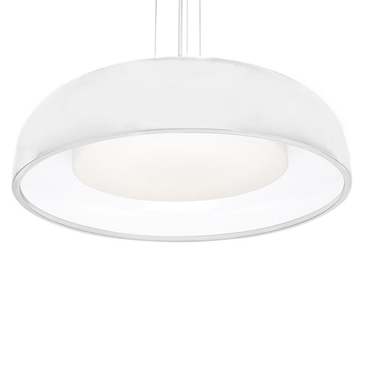 Kuzco Beacon 24" LED Pendant, White/Opal - PD13124-WH