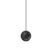 Kuzco Exo 2" LED Pendant, Black/Acrylic Lens - PD15302-BK