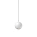Kuzco Exo 2" LED Pendant, White/Acrylic Lens - PD15302-WH
