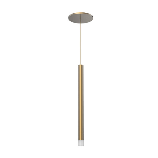 Kuzco Elixir 15" LED Pendant, Gold/Acrylic/Sandblasted Interior - PD15415-BG