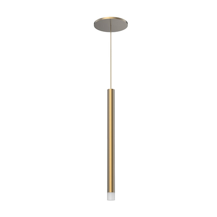Kuzco Elixir 15" LED Pendant, Gold/Acrylic/Sandblasted Interior - PD15415-BG