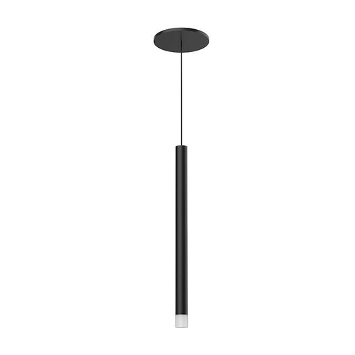 Kuzco Elixir 15" LED Pendant, Black/Acrylic/Sandblasted Interior - PD15415-BK