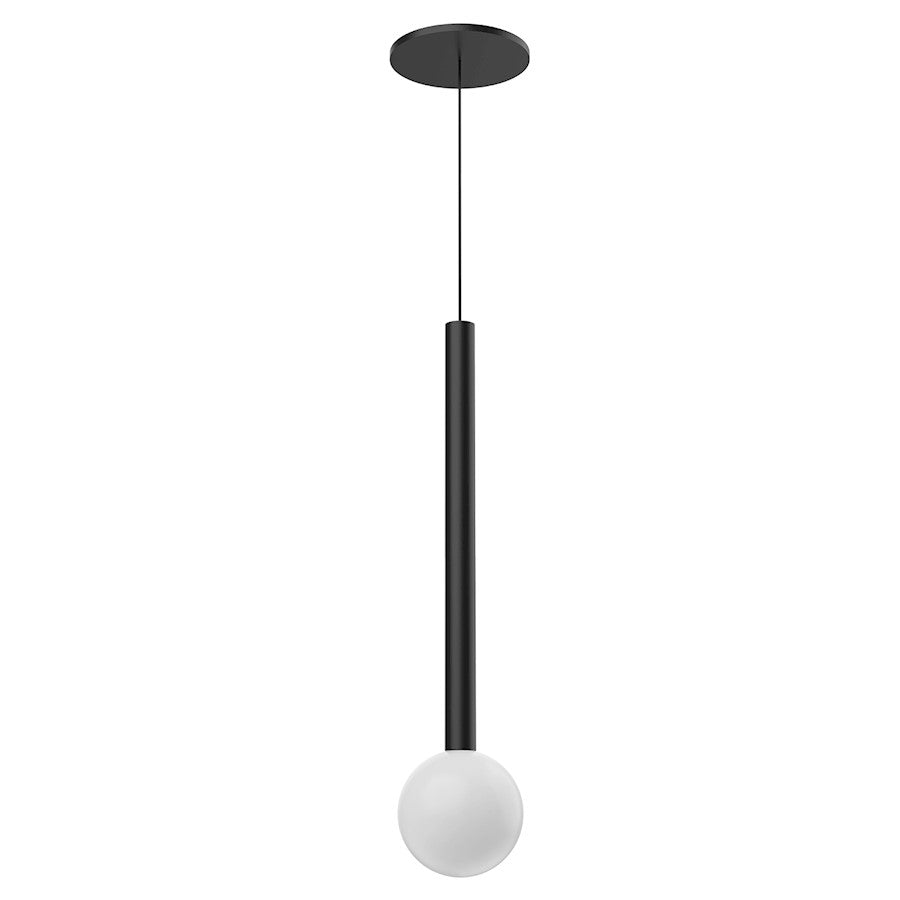 Kuzco Elixir 18" LED Pendant, Black/Opal - PD15518-BK