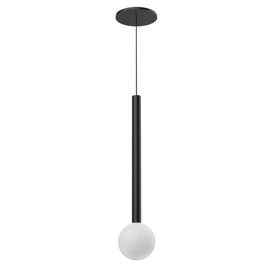 Kuzco Elixir 18" LED Pendant, Black/Opal - PD15518-BK