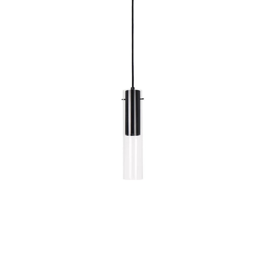 Kuzco Lena 3" LED Pendant, Black/Clear - PD21703-BK