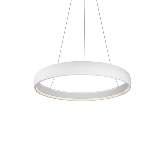 Kuzco Halo 35"LED Pendant, White - PD22735-WH-UNV
