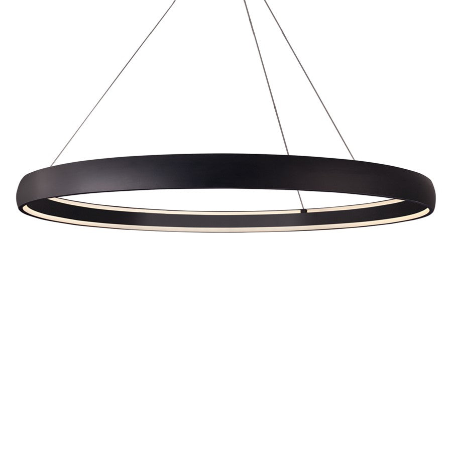 Kuzco Halo 72"LED Pendant, Black - PD22772-BK-UNV-010