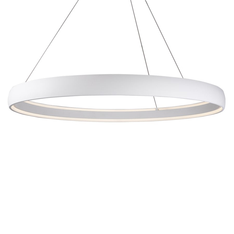 Kuzco Halo 72" LED Pendant, White