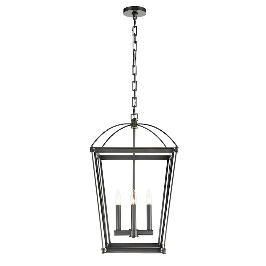 Alora Manor 4 Light 16" Pendant, Urban Bronze - PD312217UB