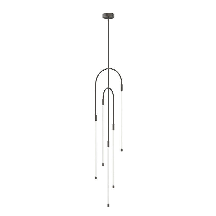 Alora Honour LED Pendant, Urban Bronze/Clear - PD317005UB