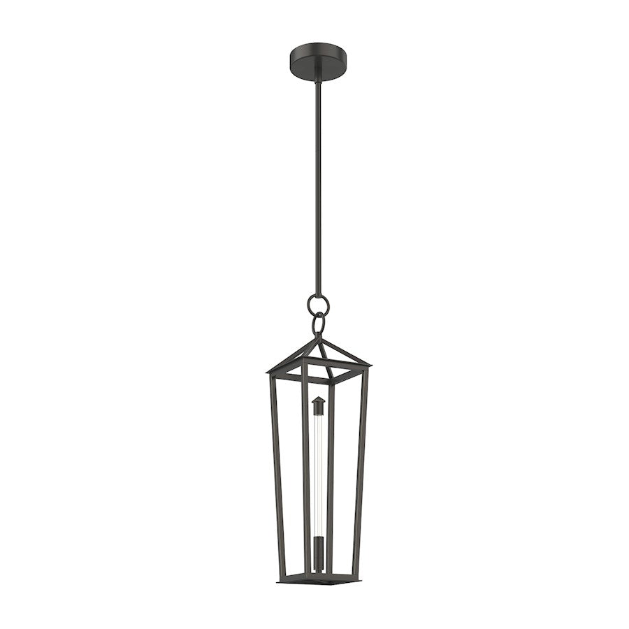 Alora Delphine LED Pendant, Urban Bronze/Clear - PD317120UB