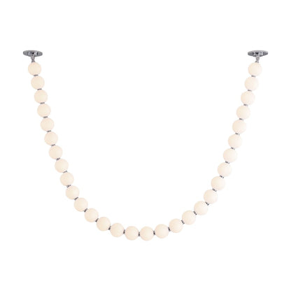 Kuzco Akoya 104in LED Pendant | Chrome and Frosted PC Diffuser | Living Room & Dining Room | 104 x 3.25 x 3.25 in | Model PD321730CH-UNV-010-RT