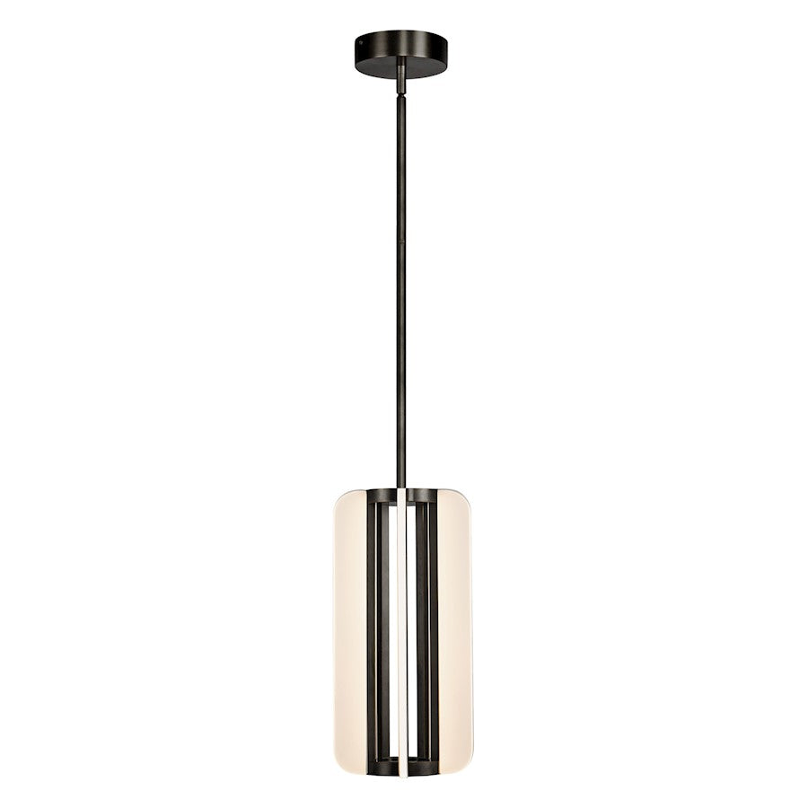 Alora Anders 7" LED Pendant, Urban Bronze/Acrylic Guide - PD336507UB