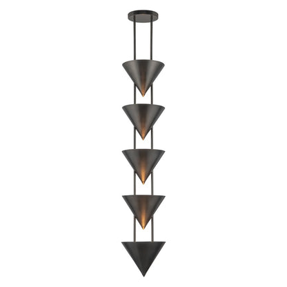 Kuzco Versus 10" Aged Steel Pendant, Aged Steel - PD341548STA
