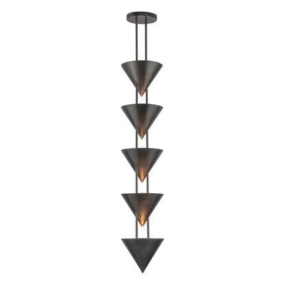 Kuzco Versus 10" Aged Steel Pendant, Aged Steel