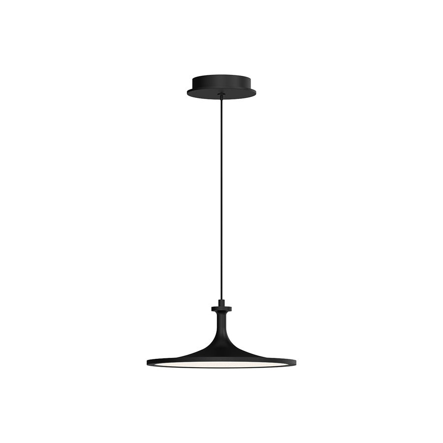 Alora Mood Issa 12" LED Pendant, Black