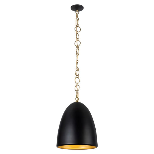Kuzco Grant 14" Blk Pendant, Matte Black - PD423014MB