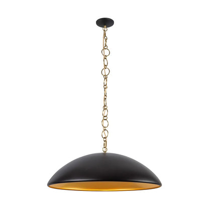Kuzco Grant 27" Blk Pendant, Matte Black - PD423028MB