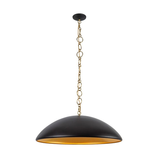 Kuzco Grant 27" Blk Pendant, Matte Black - PD423028MB