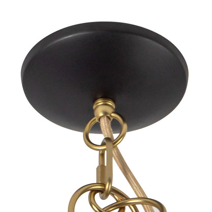Kuzco Grant 27" Black Pendant, Matte Black