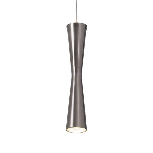 Kuzco Robson 12" LED Pendant, Brushed Nickel/Frosted PC Diffuser - PD42502-BN